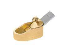 Professional Aldult Brass Convex Flat Bottom Violin Edge Banding Manual Polishing Tool(Type2)