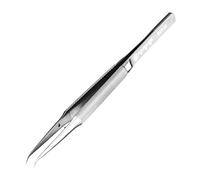 Professional Alloy Tweezer 0.15mm Fine Tip for Craft Repair Anti-Magnetic Microscope Fixture Tweezer Fine Tip Tweezers