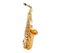 Professional Alto Drop E Saxophone Gold Alto Saxophone With Band Mouth Piece