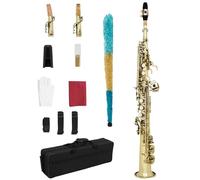 Professional Alto Saxophone Brass Straight Tube Saxophone B Down High Pitched Instrument For Playing