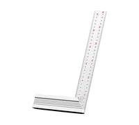 Professional Aluminum Alloy Carpenter Square Right Angles Ruler for Precise Layouts in Construction Crafting Carpenter Square