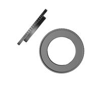 Professional Aluminum Alloy Filter Rack Adapter For Sports Cameras Enables 49mm Mounting Lightweight Metal Design Camera Antishake Filter Frame