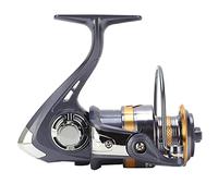 Professional Aluminum Alloy Spinning Fishing Reel High Speed Gear Ratio Saltwater Freshwater Compatible Left Right Interchangeable Handle for Sea Rods Surf Casting Fishing (Ks4000)