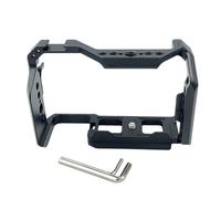 Professional Aluminum Camera Cage Kits Integrated Cold Shoe QDs Interfaces Straps Holes For ZV-E10 II Cable Clamp With Thumb Screw