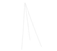 Professional Aluminum Easel for Painting Sturdy Artist Tripod for Canvas Black White Finish Aluminum Ease Adjustable Drawing Stand