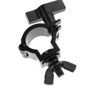 Professional Aluminum Light Clamp for 25-30mm Tubes, Secure Grip Anti-Slip Heavy Duty Stage Adjustable Lighting Hook Clip