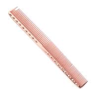 Professional Aluminum Metal Salon Hairdresser Comb, Heat-resistant Anti-static Hair Comb for Hair Cutting Styling, Highlighting & Grooming Rose Gold