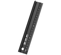 Professional Aluminum Ruler With Angles Measurement Protective Straight Ruler For Precisions Work In Building Renovations Measurement Guide