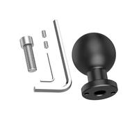 Professional Aluminum Sphere Head Link with Rapid Locking Mechanism and Full Rotation for Camera Tripod Addons Locating Hole Sphere Head