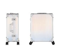 Professional Aluminum Trolley Makeup Train Case Rolling Cosmetic Organizer Vanity Station for Makeup Artists