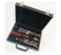 Professional And Exquisite Mahogany Clarinet Bb Key 17 Keys Silver-plated Key Instrument Clarinet Musical Instruments