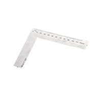 Professional Angled Measuring Tool Resistant Stainless Steel Construction with Clear Scale Accurate Readings Stainless Steel Angled Ruler