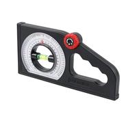 Professional Angles Finders Gradients Meter Featuring Rotating Bubble Vials & Small Easy Carry Design for Outdoor Surv Engineering Angles Finders Gauges