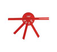 Professional Angles Measuring Ruler Multiunctional Protractor Angles Gauge Tool Math Teaching Aid for Technical Drawing Engineering Drawing Tool