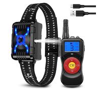 Professional Anti Barking Dog Collars, Bark Collar with Remote, Dog Training Collar with Spray/Vibration/Sound/Light/Multi Dog Training System, Anti Bark Control Range Up to 2700ft, Stop Dog Barking
