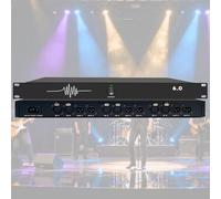 Professional Anti-Howling Audio Processor, 6-in 6-Out Feedback Suppressor for Stage and Conference Room Performances