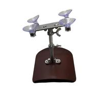 Professional Anti Vibration Guitar Adjustable Clamp Non Slip Base Metal Texture Classic Player Suction Cup Guitar Cushion