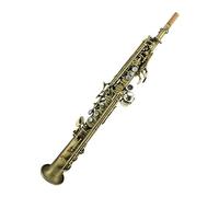 Professional Antique Bronze Hand-carved Straight High-pitched Saxophone For Adult Beginner Saxophone for Student