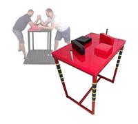 Professional Arm Wrestling Battle Board, Standard Training Table Fitness Equipment, Fighting Support Plate for Home Office Gym Club Arm Wrestling