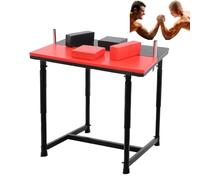 Professional Arm Wrestling Battle Table, Arm Wrestling Table, with Handles Elbow Pads and Forearm Pads, Suitable for Home Gym Office Club Sports Stadium and Daily Entertainment Use(Multi-colored)