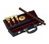 Professional Armenian DUDUK instrument from apricot wood, wooden case covered with Eco-Leather, Flute Oboe Balaban Woodwind (Key A)