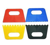 Professional Art Scrape Tool 4 Colors Ideal for DIY Painting and Unleashing Creativity and Imagination of Kids Texture Tools for Artists Plaster Art Supplies and Adaptive Textured Squeegee Art Paints