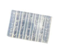 Professional Art Silicone Mold Dessert Bear Theme Decorative Manicure Tools for Various Types Sweet Bear Bowknot Art Molds