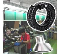 Professional Articulated Hose for Assembly Line, Heat-Resistant Industrial Dust Collection Arm for Soldering, for Effective Fume Removal(0.8m/2.6ft,45mm/1.8inch)