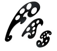 Professional Artistic Measuring Tool Drafting Curves Template for Artists Student and Designers to Create Smooth Curves Artistic Measuring Tool Geometry Aid