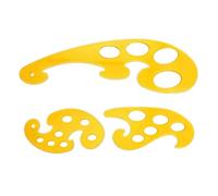 Professional Artistic Measuring Tool Drafting Curves Template for Artists Student and Designers to Create Smooth Curves Artistic Measuring Tool Geometry Aid