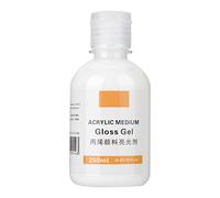 Professional Artists Paint Acrylic Medium Gloss Gel&Varnish Art Accessories for Multiple Art Applications (250ml)