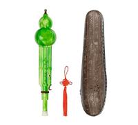 Professional ASB Hulusi Chinese Curcubit Gourd Flute C Key China Flute Easy Play Handle W/Storage Case