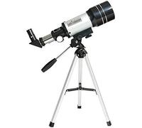 Professional Astronomic Telescope,150X Refraction Monocular Travel Observation Range Telescope with Portable Tripod Adjustable Lever for Adults and Children Lightweight and Portable
