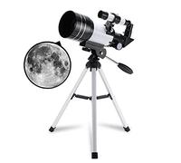 Professional Astronomical Telescope for Beginners, 300X70mm Space Night Vision Hd 150X Refractive Telescope, Watch Stars Moon WgGUIF