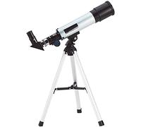 Professional Astronomical Telescope with Tripod Outdoor Monocular Zoom Telescope for Watching Moon Stars Sliver