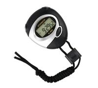 Professional Athletic Stopwatches Featuring Shockproof Construction And LCD Display High Accuracy Stopwatches Clear Display Sports Timers