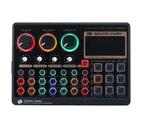 Professional Audio Mixer, X6 Mini External Live Sound Card Board For Streaming Music Recording