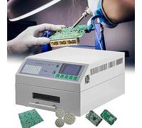 Professional Automatic Reflow Soldering Machine with Infrared Heater and Hot Air Circulation for PCB SMT Soldering, Proofing, and Small Batch Production