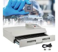 Professional Automatic Reflow Soldering Machine with Infrared Heater and Smoke Exhaust, Enhances Cooling Efficiency for Electronics Assembly