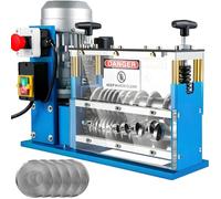 Professional Automatic Wire Stripper, Electric Cable Stripping Machine for Scrap Copper Recovery, 370W/750W, 30M/Min Speed, Cuts 1.5-38mm Wire Length 1-999
