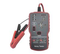 Professional Automotive Relays and Battery Diagnostic Tool Voltages for Quick Fault Detection High Accuracy Car Battery Tester