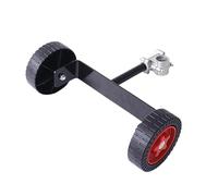 Professional Auxiliary Wheel Fits 28mm Tube Brush Trimmer Improves Balance on Incline Surfaces Adjustable More Wheel Attachment