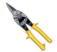 Professional Aviation Snips, Heavy Duty Sheet Metal Cutting Scissors, Yellow and Black
