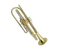 Professional B Flat (Bb) Trumpet Beginner Trumpet | Brass construction; includes case
