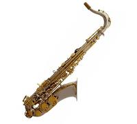 Professional B-flat Brass Nickel-plated Body Gold Key Saxophone Instrument With Case Saxophone for Student