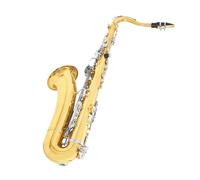 Professional B flat tenor saxophone with portable bag mouthpiece cleaning brush accessories woodwind instrument Beginner Saxophone