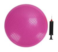 Professional Balance Disc Cushion Yoga Massage Ball Pad Inflatable Stability Disc Board for Fitness Training Exercise Rehabilitation and Yoga Balance Core Strength PVC Material (Red) (Purple) (Blue)