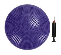 Professional Balance Disc Cushion Yoga Massage Ball Pad Inflatable Stability Disc Board for Fitness Training Exercise Rehabilitation and Yoga Balance Core Strength PVC Material (Red) (Purple)