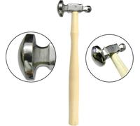 Professional Ball Peen Dome Face Chasing Hammers 32 mm Repousse Metal Wire Work