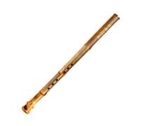 Professional Bamboo Flut Left Handed Vertical Flute Key G Brown Musical Instruments Traditional